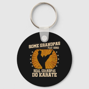 Karate Grandpa Shirt - Real Grandpas Do Karate Key Ring