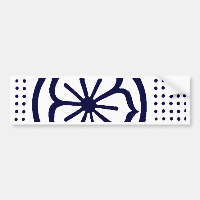 Karate Headband Bumper Sticker (Front)