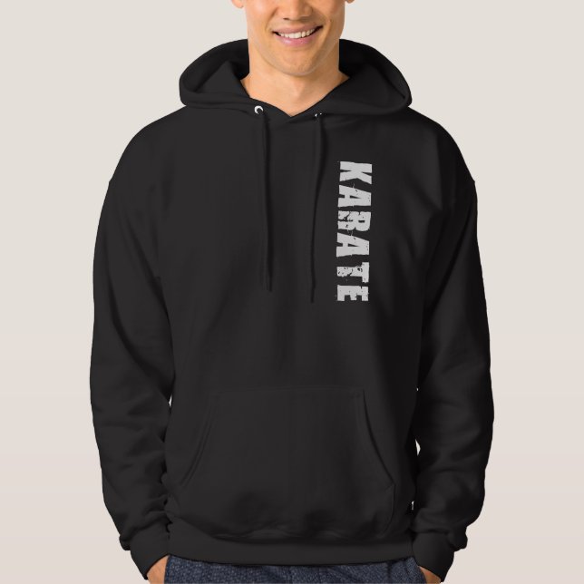 Karate Hoodie (Front)