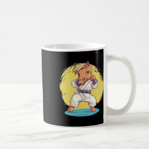 Karate Horse Fighter Martial Arts Fun Coffee Mug