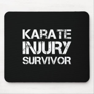 Karate Injury Survivor Mouse Pad