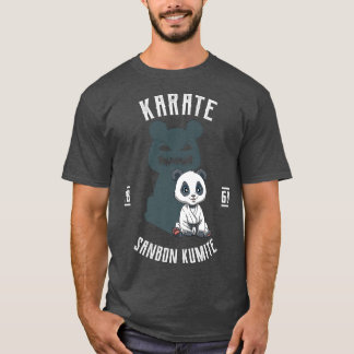 Karate Japan Panda  Karate Japanese Martial Arts  T-Shirt