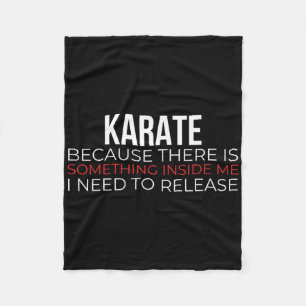 Karate Japanese Martial Arts Shotokan Martial Arti Fleece Blanket