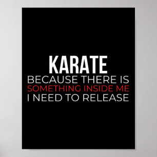 Karate Japanese Martial Arts Shotokan Martial Arti Poster