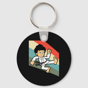 Karate Judo Jujutsu Taekwondo Kickboxing Kickboxer Key Ring