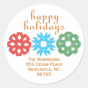 Karate Kat return-address label