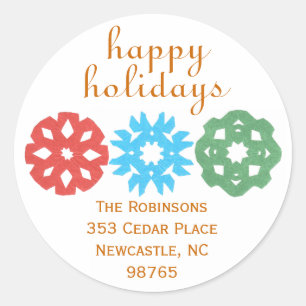 Karate Kat return-address label