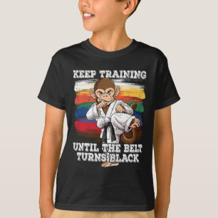 Karate Keep Training Until The Belt Turns Black 1 T-Shirt