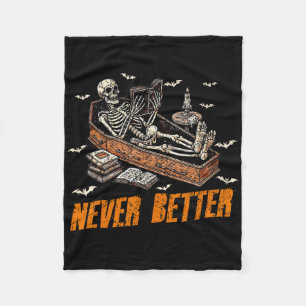 Karate - Keep Training Until The Belt Turns Black Fleece Blanket