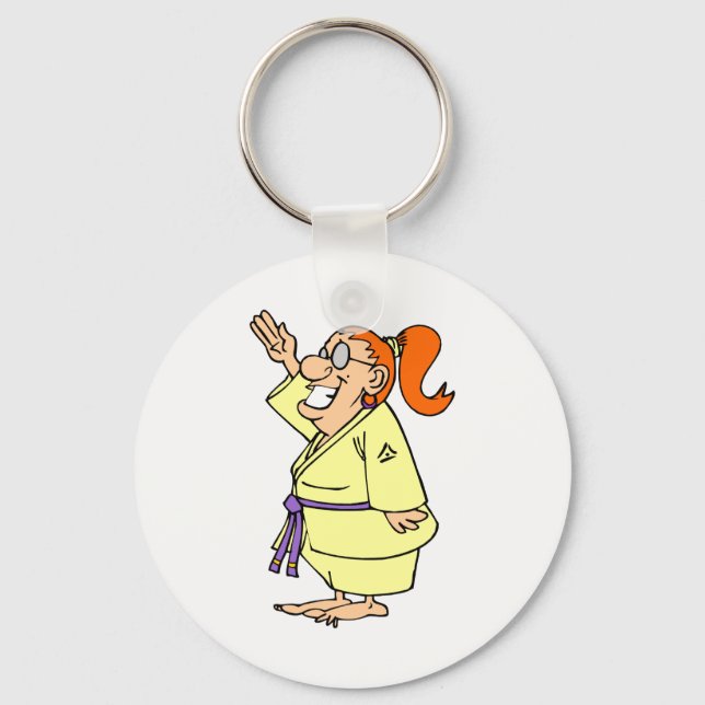 Karate Key Ring (Front)