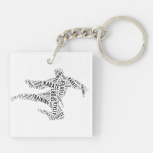 Karate Key Ring