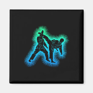 Karate Kickboxing Taekwondo Boys Children Magnet