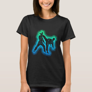 Karate Kickboxing Taekwondo Kids Boys T-Shirt