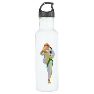 Karate Kicking Customisable 710 Ml Water Bottle