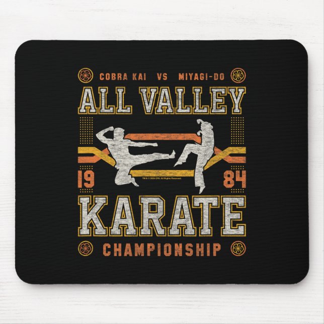 Karate Kid - All Valley Championship  Mouse Pad (Front)