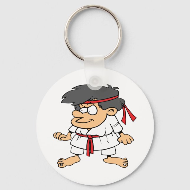 Karate-Kid Key Ring (Front)
