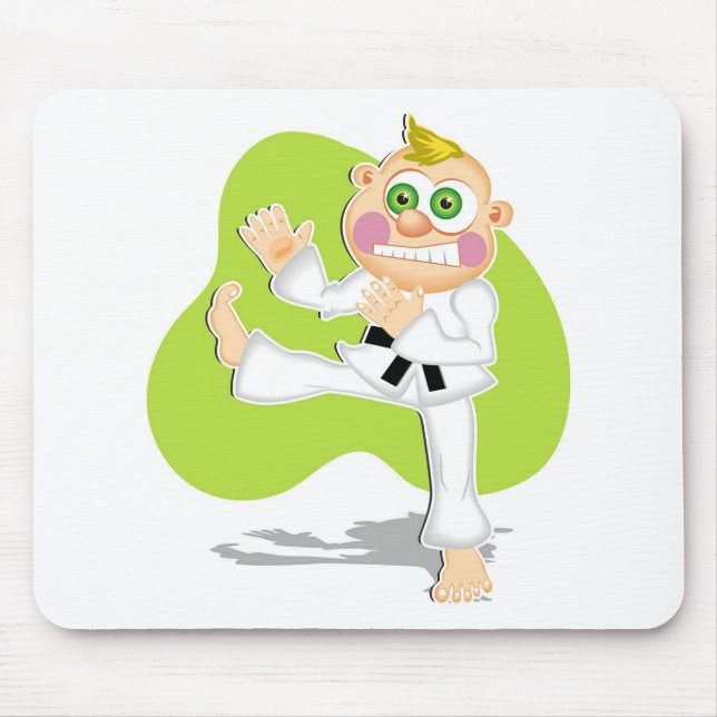 Karate Kid Mouse Pad (Front)