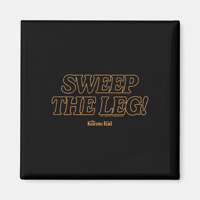 Karate Kid - Sweep The Leg  Magnet (Front)