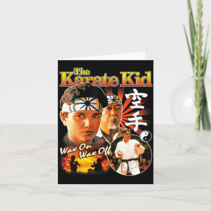 Karate Kid - Wax on Wax off Card