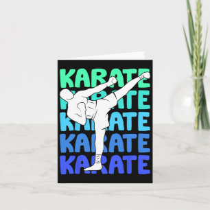 Karate Kids Boys Card