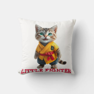 🥋 Karate Kitten Master - Cute Fighter Cushion