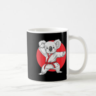 Karate Koala Motif Taekwondo Jiu-Jitsu MMA Coffee Mug
