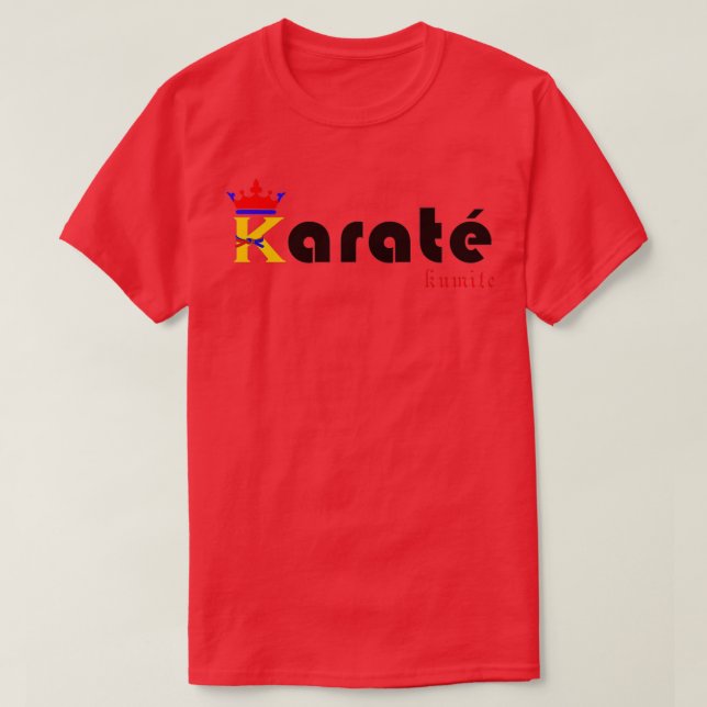 Karate Kumite T T-Shirt (Design Front)