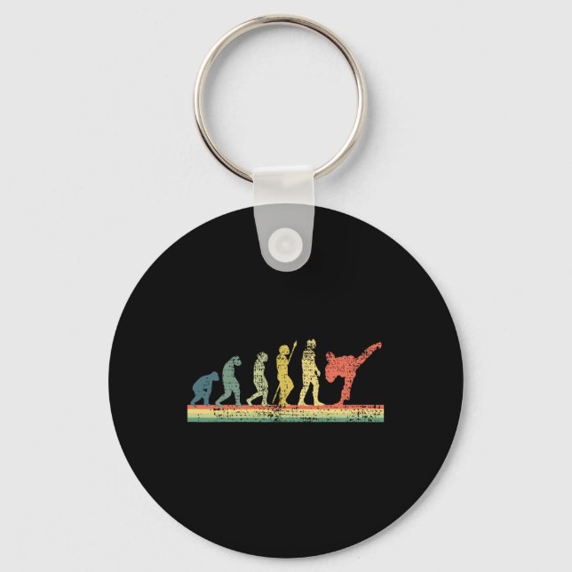 Karate Kung Fu Material Arts  Key Ring (Front)