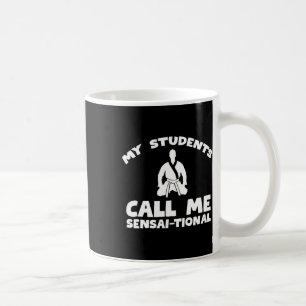 Karate Kung Fu Sensai Teacher - Martial Arts Fight Coffee Mug