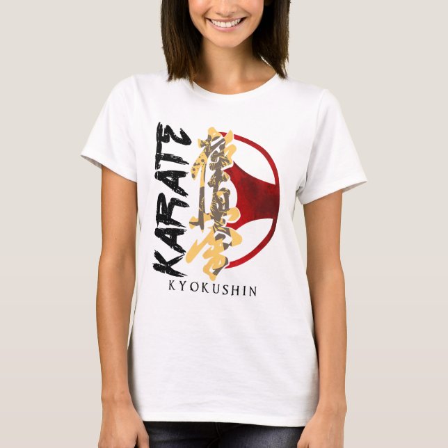 Karate Kyokushin Martial Arts Trainer Fighter Mart T-Shirt (Front)