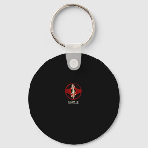 Karate Kyokushin Pullover Hoodie Key Ring