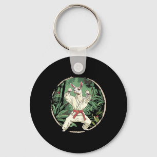 Karate Llama MMA Kickboxing Forest Taekwondo Key Ring