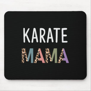 Karate Mama Martial Art Women Gift - Funny Karate  Mouse Pad