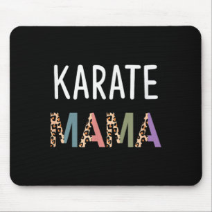 Karate Mama Martial Art Women Gift - Funny Karate Mouse Pad