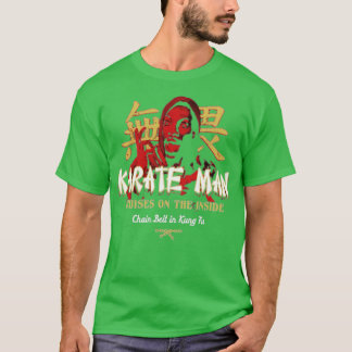 Karate Man - Chain Belt in Kung Fu T-Shirt