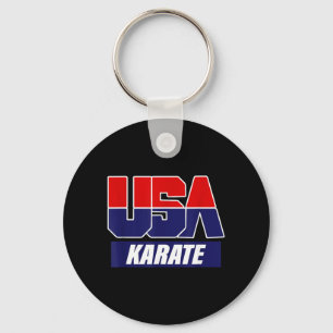 Karate Martial Arts 2021 USA Team Key Ring