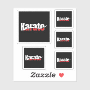 Karate Martial Arts Abstract Swish