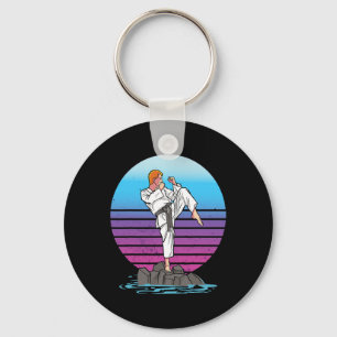 Karate Martial Arts Comt Sports Self-defence Stren Key Ring