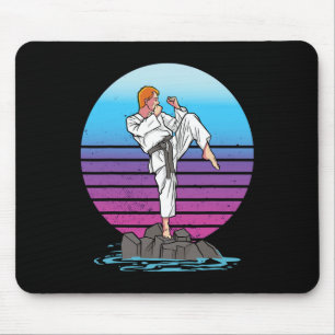 Karate Martial Arts Comt Sports Self-defence Stren Mouse Pad