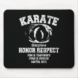 Karate Martial Arts Definition Funny Black Belt Gr Mouse Pad