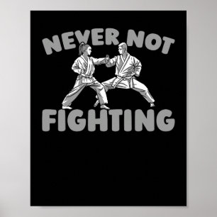 Karate Martial Arts Fighter - Karate 1 Poster