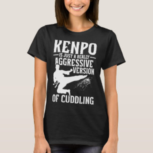 Karate Martial Arts Girl Lady Kenpo School Fighter T-Shirt