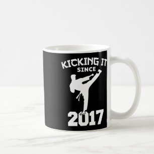 Karate Martial Arts Kicking It Since Funny Kid Bir Coffee Mug