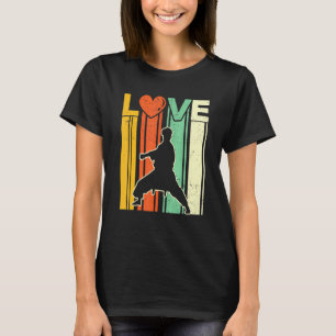 Karate Martial Arts Love Retro Vintage Distressed T-Shirt