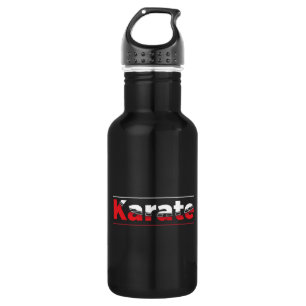 Karate Martial Arts Red 532 Ml Water Bottle
