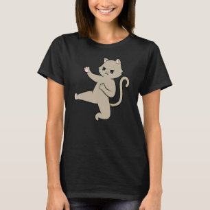 Karate Master Martial Arts Jiu Jitsu Cat T-Shirt