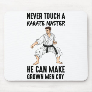 Karate Master Martial Arts Quotes Funny Gift T Shi Mouse Pad