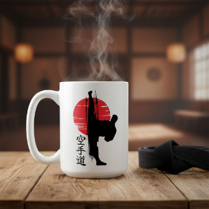 Karate Mawashi geri  Coffee Mug