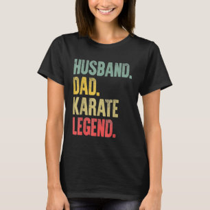 Karate - Mens Funny Vintage Gift  Husband Dad Kara T-Shirt