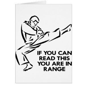 Karate, MMA, You ARE In Range